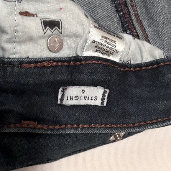 Crown and Ivy Straight Leg High Rise Jeans Women’s 4 - Picture 6 of 6